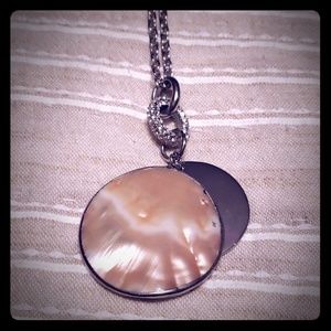 Ann Taylor Mother of Pearl Necklace.